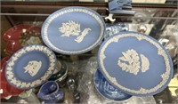 Wedgwood Blue Jasperware Plates