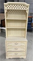 Late 20th Century Factory Painted Bookcase Chest