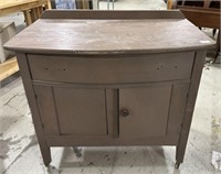 Painted Antique Oak Washstand