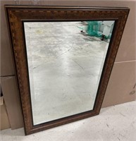 Denunzio Inlaid Mahogany Framed Mirror