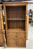 Late 20th Century Oak Bookcase