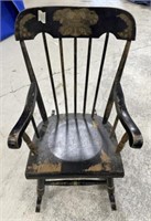 Antique Hitchcock Child's Rocker