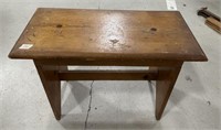 Primitive Stye Wood Bench