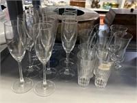 Group of Stemware and Glasses