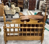 Colonial Style Maple Full Size Bed