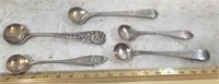 5 Spoons Marked Sterling