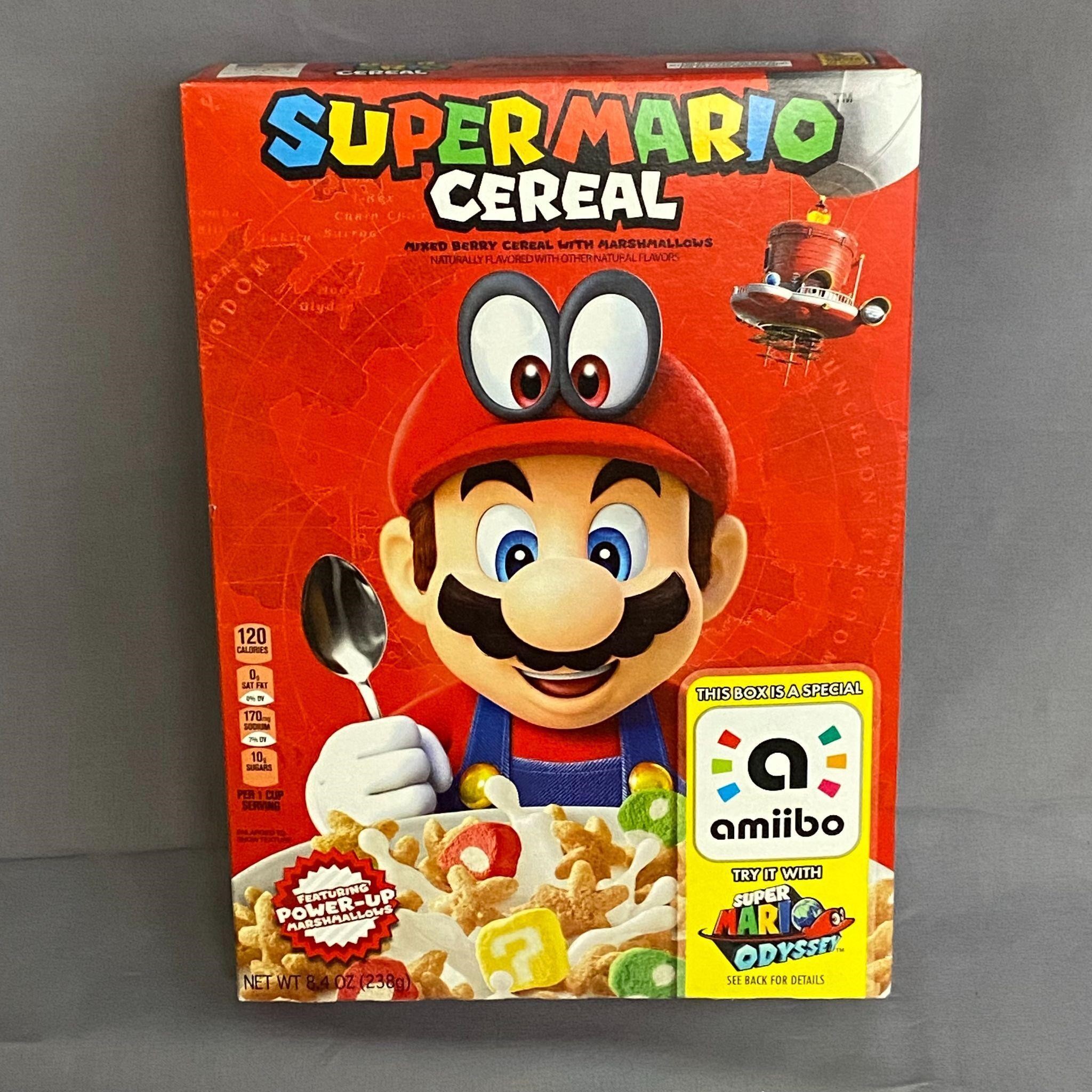 Nintendo SUPER MARIO CEREAL Limited Edition Amiibo