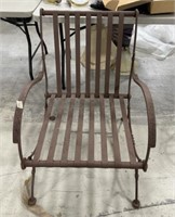 Metal Outdoor Patio Arm Chair