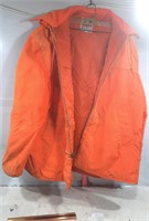 Orange XL Hooded Hunting Jacket