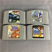 Nintendo 64 N64 Lot of 4 Sports Games - UNTESTED