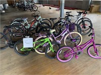 50 Customer Return Bicycles No Buyers Premium