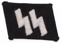 Waffen-SS Sig-Rune Collar Tab