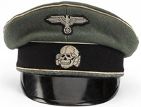 Waffen-SS Field-Gray NCO's Visor Cap
