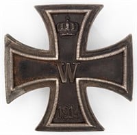 1914 Vaulted Iron Cross Screw-Back .935