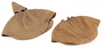 Pair of WWI German Helmet Covers