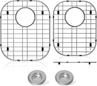 2Pack Sink Protector Grid 13"x16"and 11.2"x14.5"