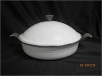 Fiestaware White Cook Pot