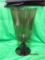 Smoked Art Glass Vase
