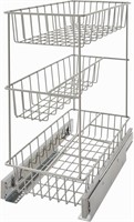 CLOSETMAID 3-TIER COMPACT PULL-OUT BASKET