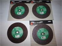 4 new Black & Decker 7" masonry/tile saw blades