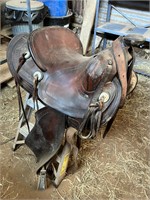 Searle Leather Horse Saddle (Reserve Listing)