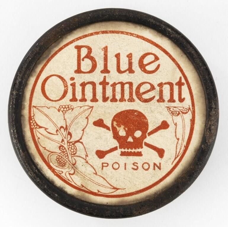 Antique Tin of Blue Ointment