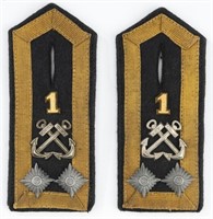Set of Kriegsmarine Enlisted Shoulder Straps