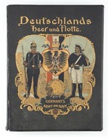 1900 Lithograph Book Germany's Army and Navy