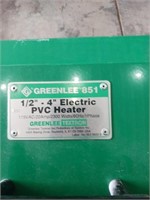 Greenlee 851 1/2 in to 4 in electric PVC heater