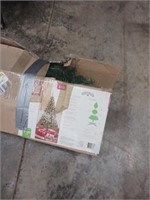 Christmas tree in a box