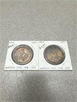 1980-81 Buffalo Bill Cody Days commemorative coins