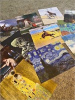 20 giclees on canvas Monet Renoir Van Gogh