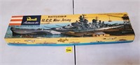 Revell Batteship U.S.S. New Jersey Model as is