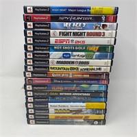 PS2 Video Games Lot of 18 PlayStation 2 lot 2