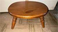 Oval Wooded Foot Stool
