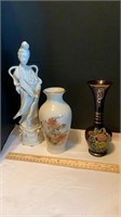 Vases, Oriental Statue