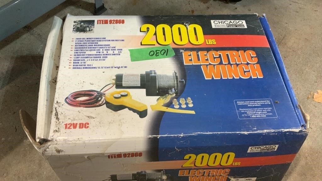 Electric Winch 2000 pounds