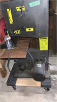 9 inch Bench Top Band Saw on Furniture Dolly