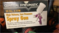 Central  Pneumatic  Low Pressure  Spray Gun