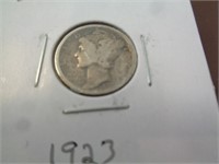 1923 MERCURY DIME