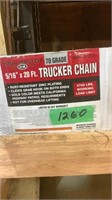 5/16 x 20 foot Trucker Chain