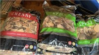 Bags of Apple, Cherry Wood Chips for Smoker (8)