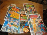 6 - SUPERMAN COMIC BOOKS