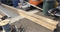 six - 2" 8" x 16' boards