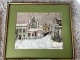 Utrillo Lithograph Print and Others
