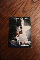 Civil War Captain America Trade Card