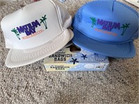 1980s Matilda Bay Wine Cooler Hats