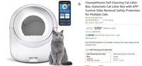 $400 Cleanpethome Self Cleaning Cat Litter Box