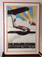 Rolling Stones Tour 1972 Poster 43.5x30.5"