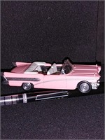 1998 Barbie Pink Conv. Die Cast Buick Eight (1958)